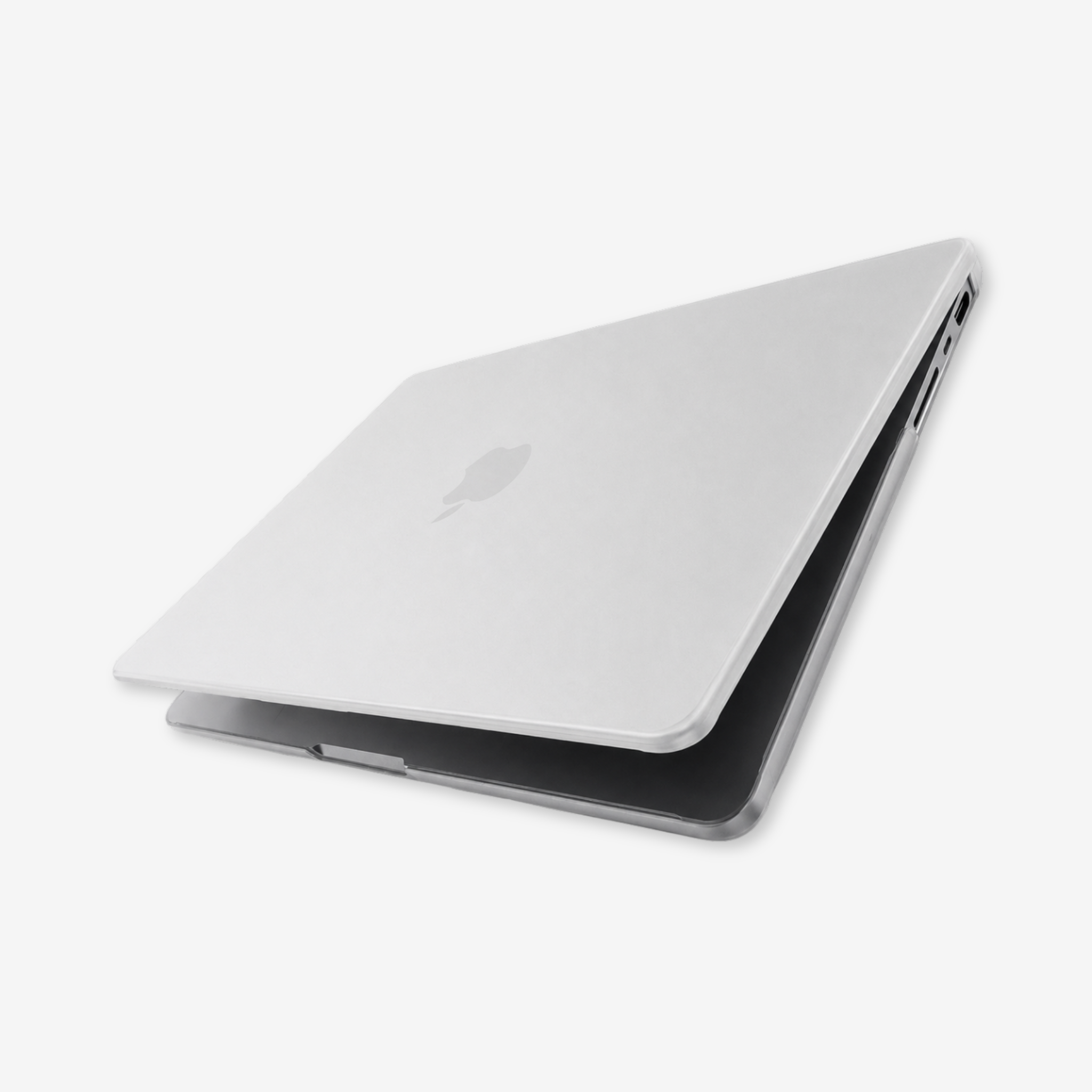 Capa HardShell Transparente Fosco para MacBook Pro 14 com perfil slim SkinCase #cor_transparente fosco