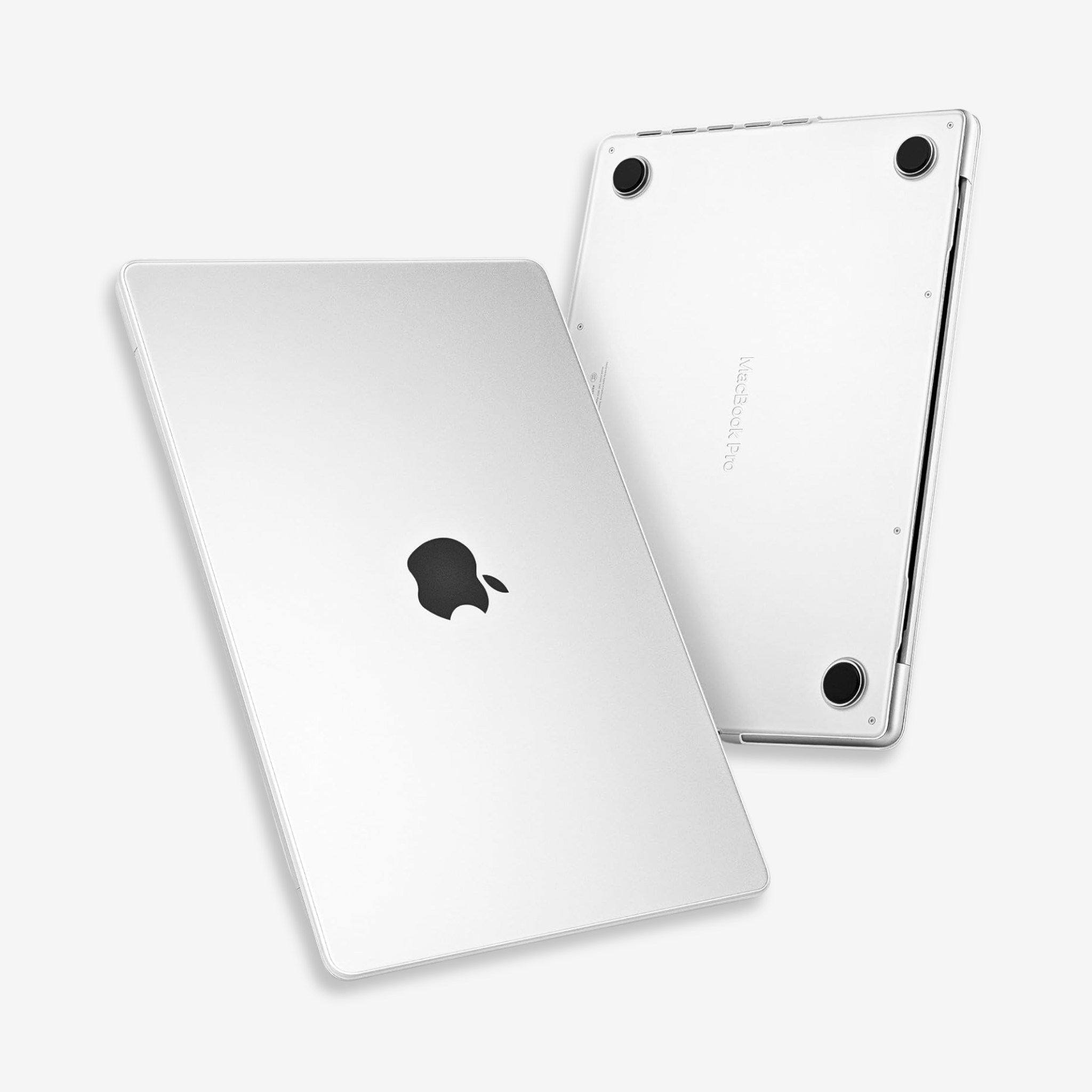 Capa HardShell Transparente Cristal para MacBook Pro 14 conjunto superior e inferior SkinCase #cor_transparente cristal