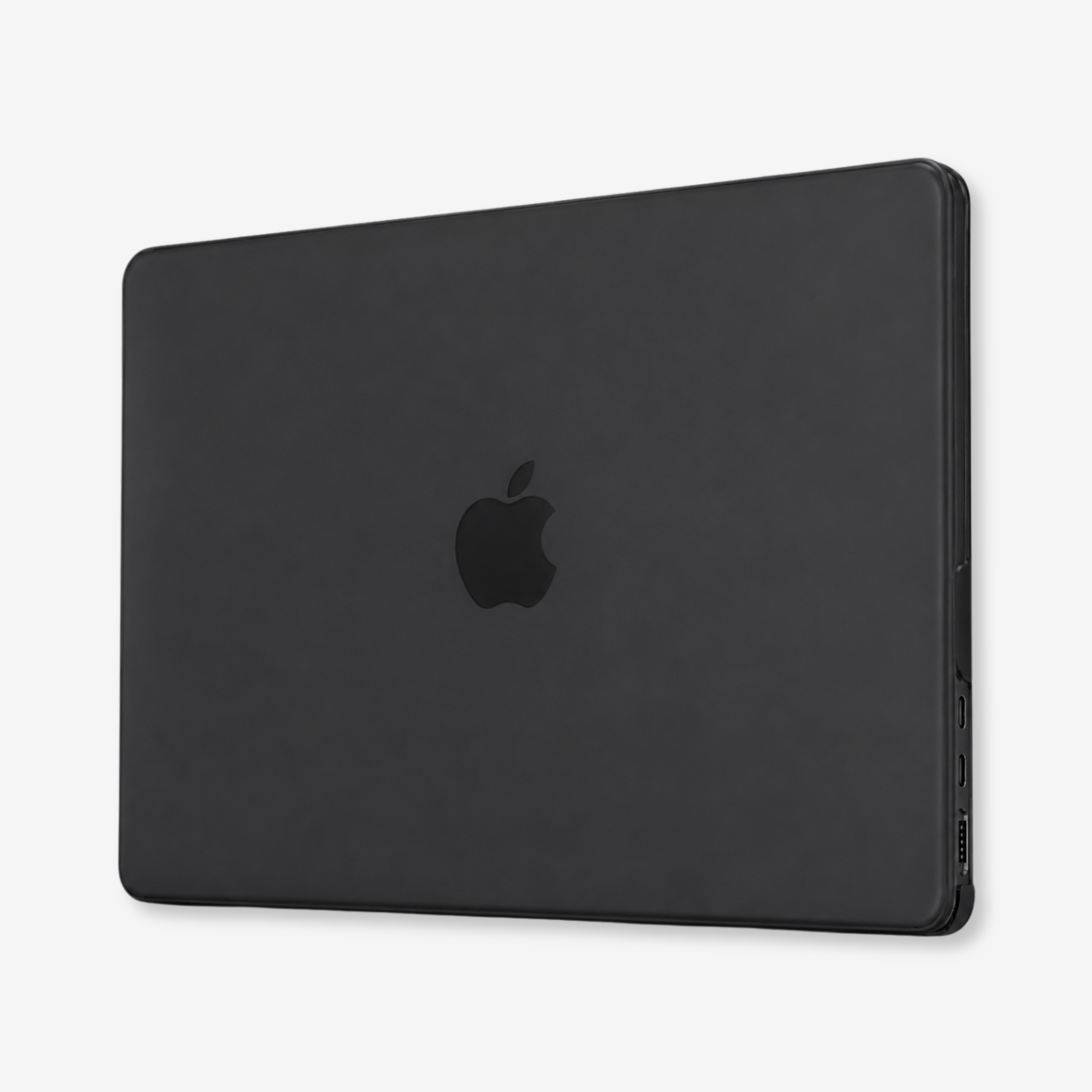 Capa HardShell Preto Fosco para MacBook Air 15 SkinCase #cor_preto fosco