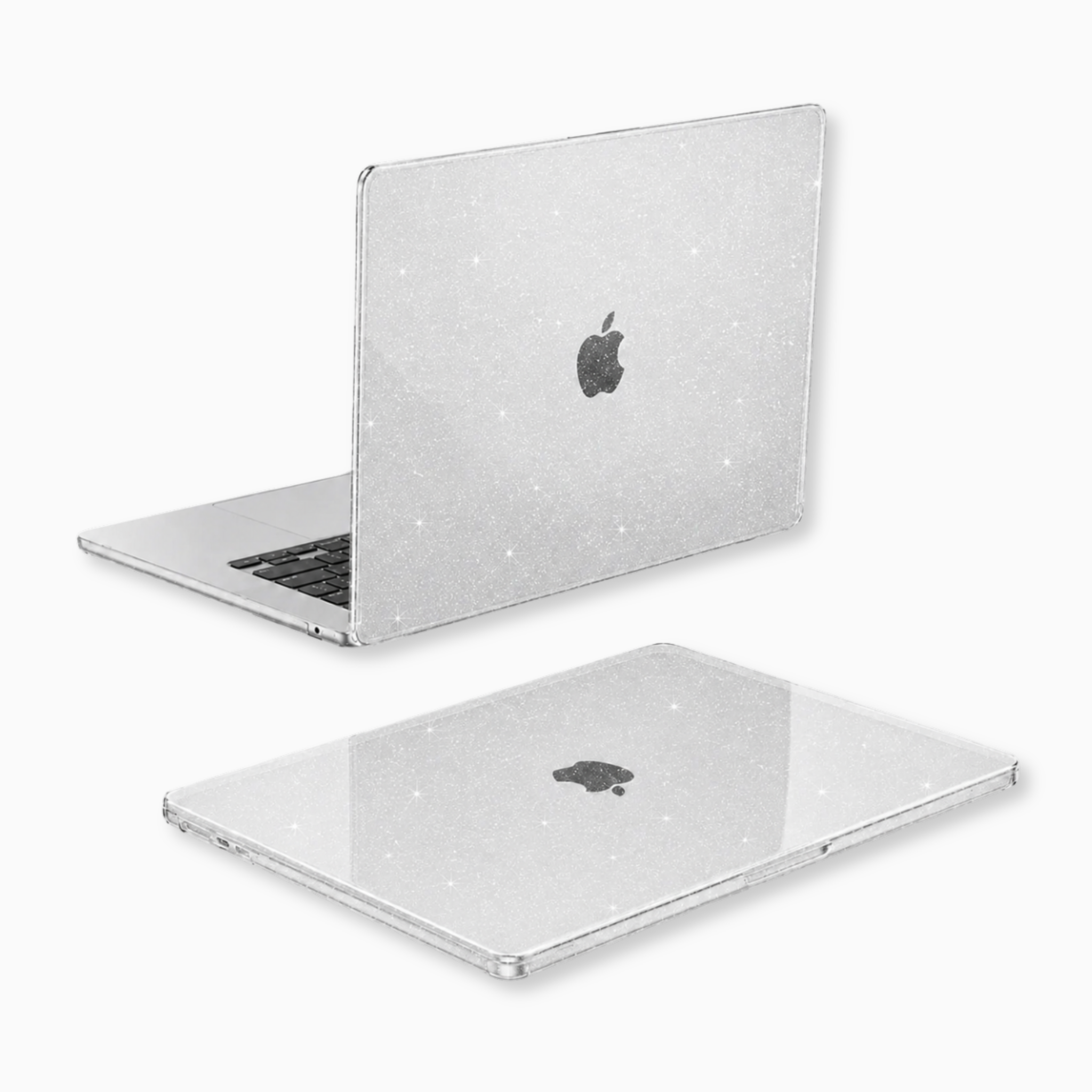 Capa HardShell Sky Glitter para MacBook Air 13 SkinCase #cor_sky glitter