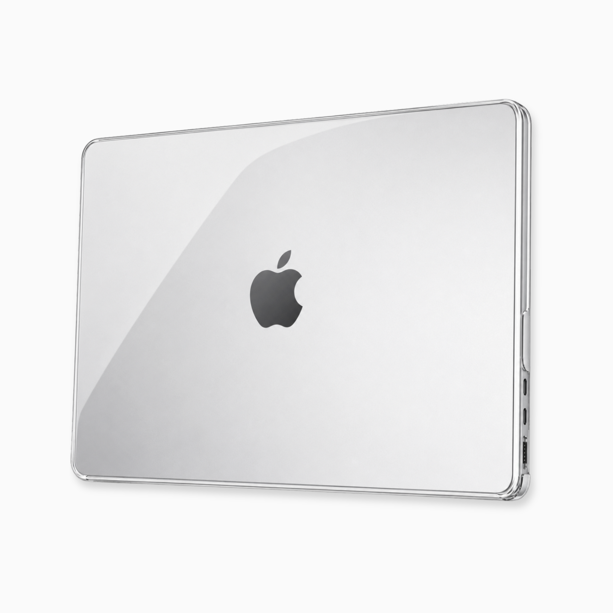 Capa HardShell Transparente Cristal para MacBook Air 13 SkinCase #cor_transparente cristal