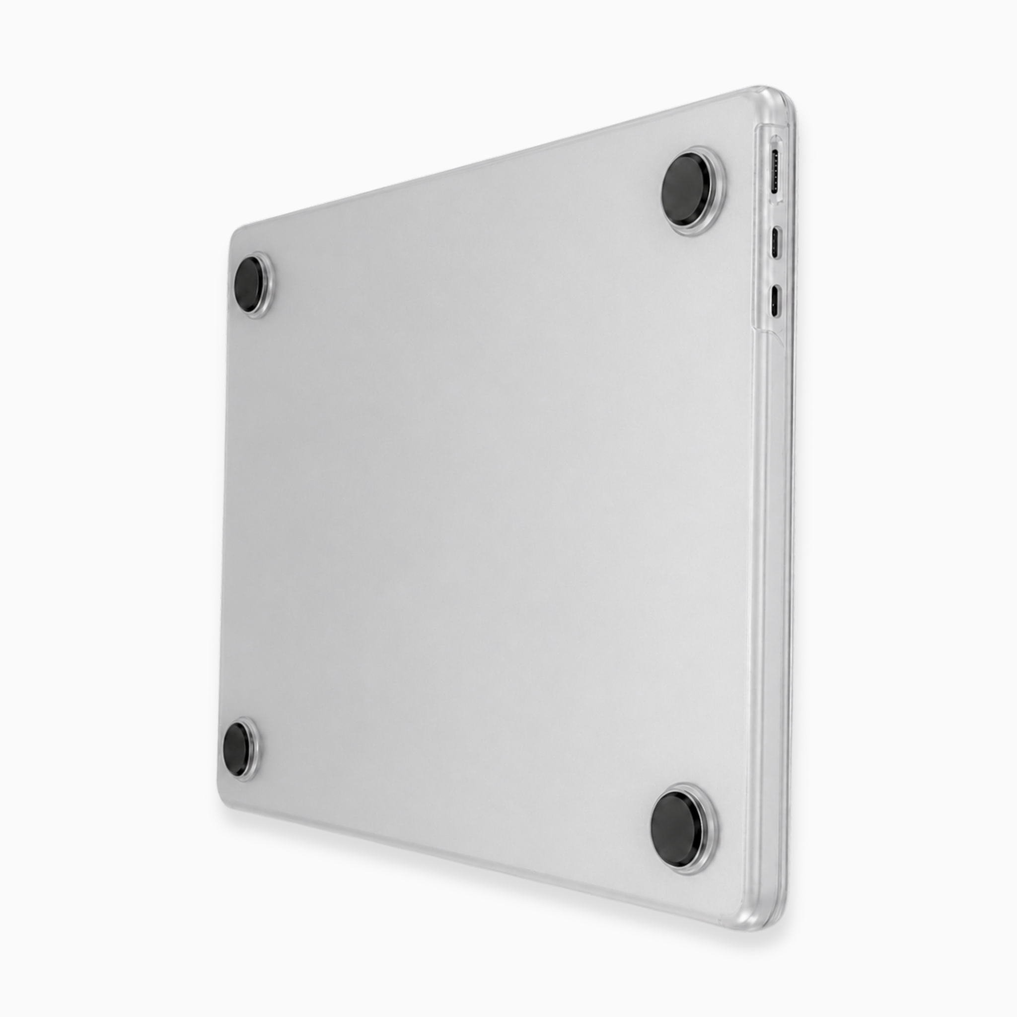 Capa HardShell Transparente Fosco para MacBook Air 13 SkinCase #cor_transparente fosco