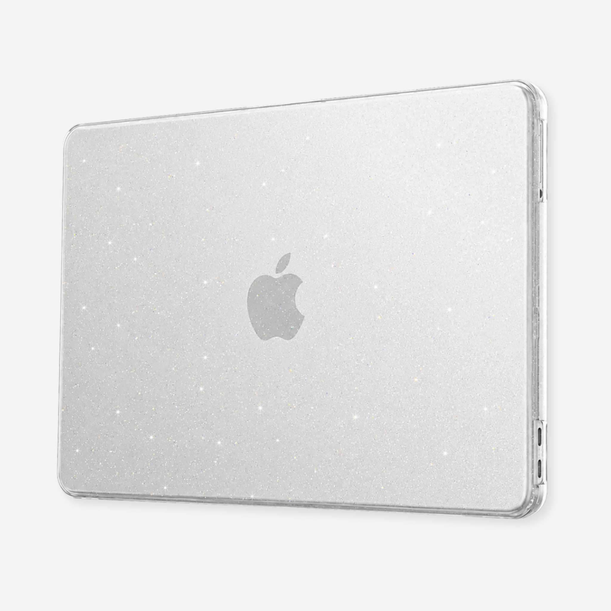 Capa HardShell Sky Glitter para MacBook Neo 13 SkinCase #cor_sky glitter