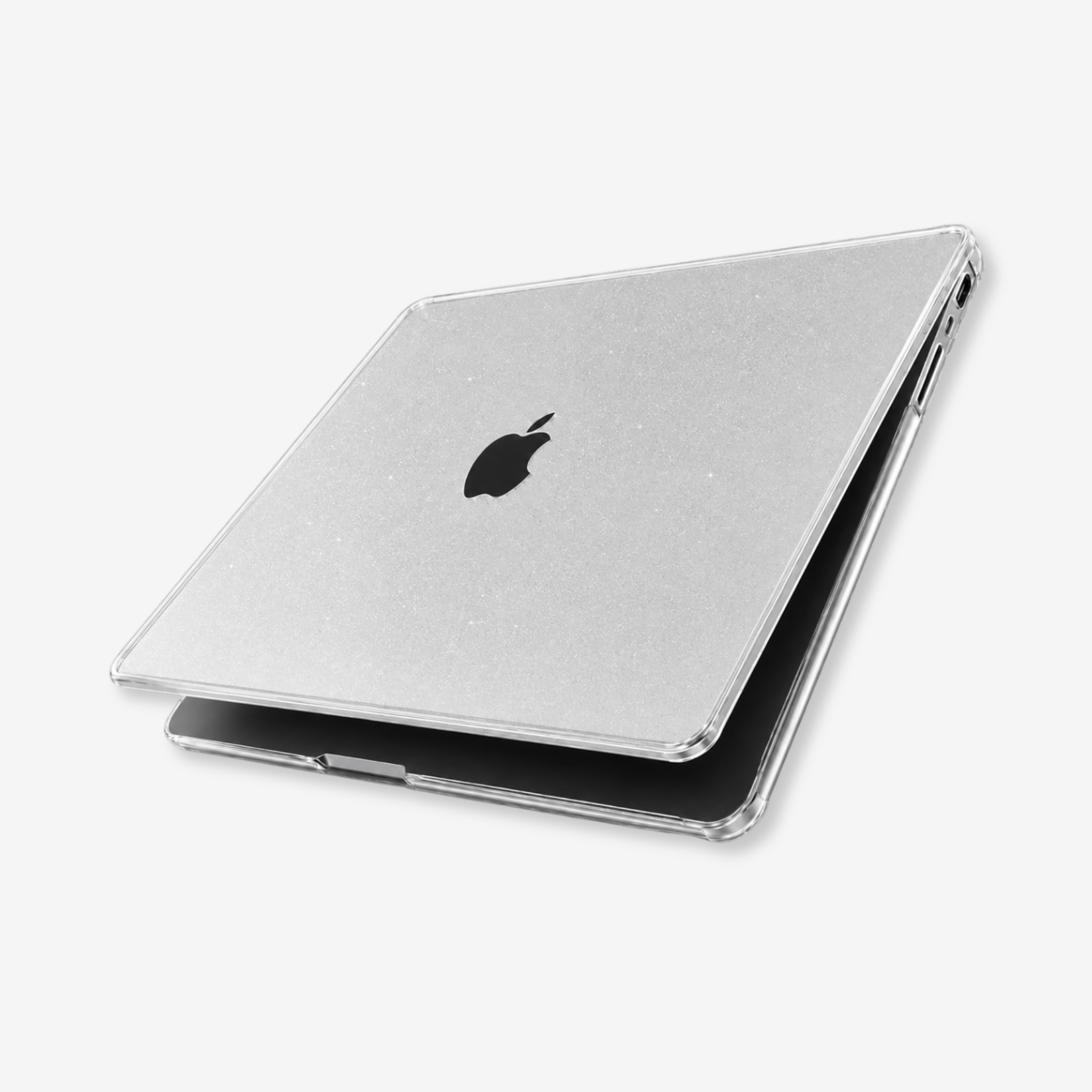 Capa HardShell Sky Glitter para MacBook Pro 14 com perfil slim SkinCase #cor_sky glitter