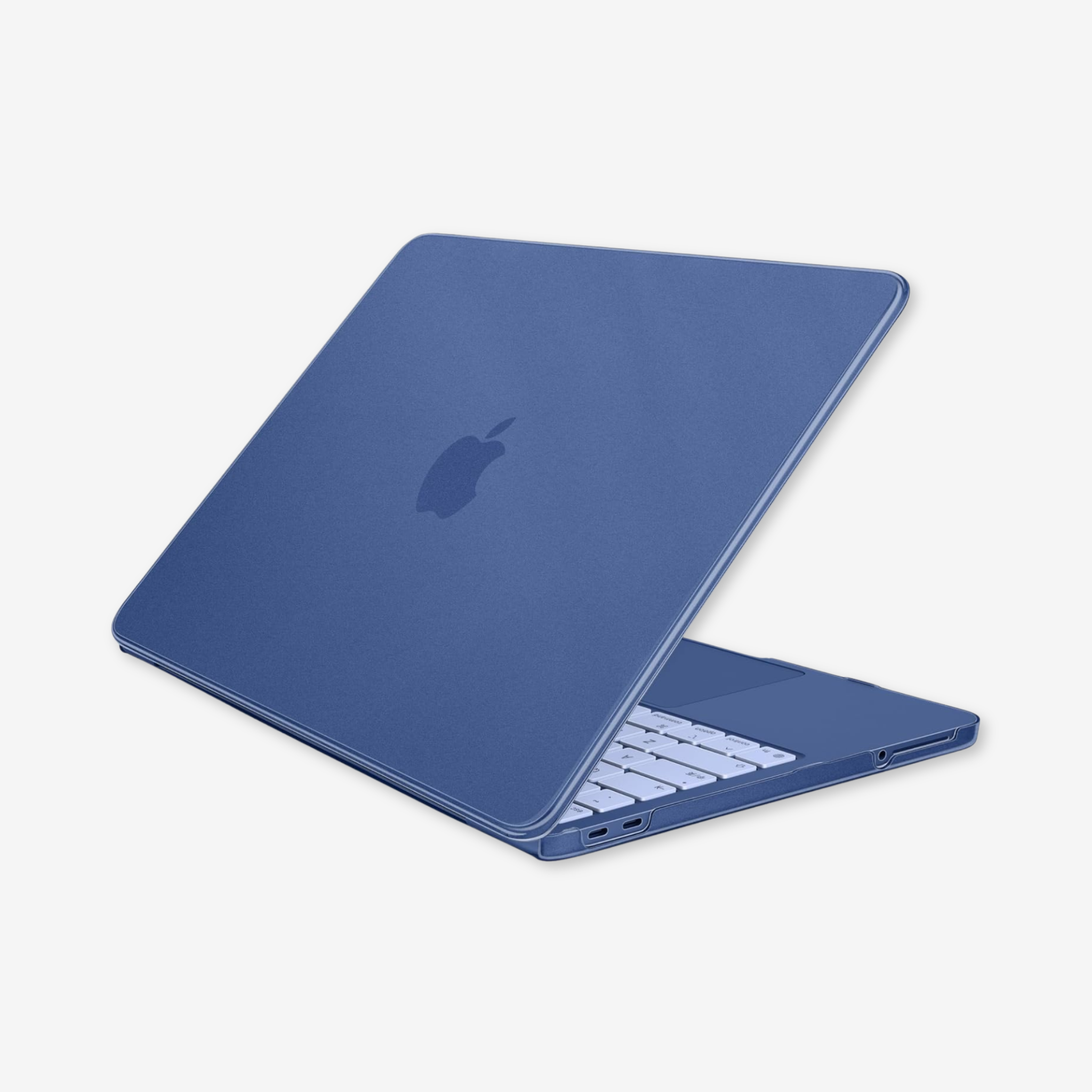 Capa HardShell Azul Índigo Fosca para MacBook Neo 13 com encaixe preciso SkinCase #cor_azul índigo fosca