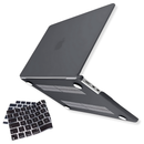 Kit Capa +Pel Teclado PRETO P/ MacBook Air 13.6Pol M2 M3 M4// A2681 A3113 A3240// 2022-2025