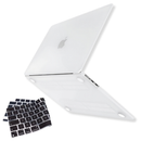 Kit Capa +Pel Teclado PRETO P/ MacBook Air 13.6Pol M2 M3 M4// A2681 A3113 A3240// 2022-2025