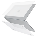 Kit Capa +Pel Teclado PRETO P/ MacBook Air 13.6Pol M2 M3 M4// A2681 A3113 A3240// 2022-2025