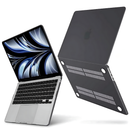 Kit Capa +Pel Teclado PRETO P/ MacBook Air 13.6Pol M2 M3 M4// A2681 A3113 A3240// 2022-2025