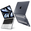 Kit Capa +Pel Teclado PRETO P/ MacBook Air 13.6Pol M2 M3 M4// A2681 A3113 A3240// 2022-2025