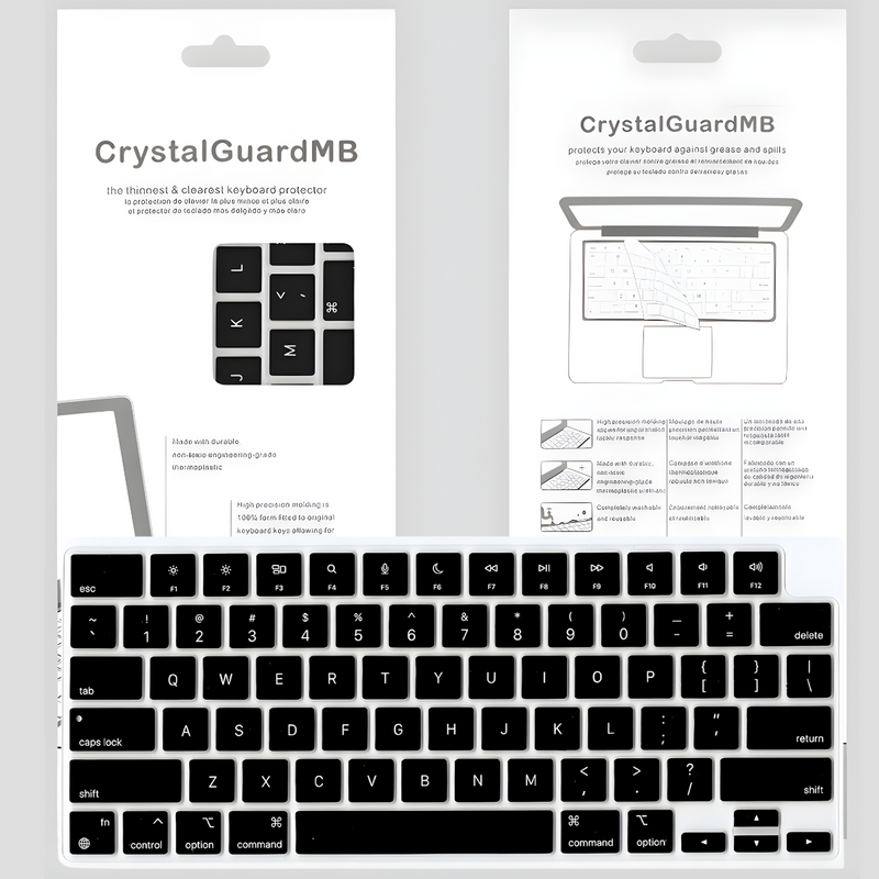 Protetor Teclado MacBook Pro 16.2 M2 e M3 Preto