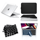 Kit Capa Para MacBook Air 15.3 Pol  M2 M3 M4 + Neoprene + Protetor de Teclado
