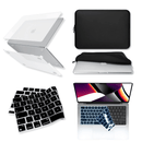 Kit Capa Para MacBook Air 15.3 Pol  M2 M3 M4 + Neoprene + Protetor de Teclado