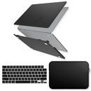 Kit Capa Para MacBook Air 15.3 Pol  M2 M3 M4 + Neoprene + Protetor de Teclado
