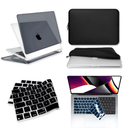 Kit Capa Para MacBook Air 15.3 Pol  M2 M3 M4 + Neoprene + Protetor de Teclado