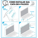 Kit Capa Para MacBook Air 15.3 Pol  M2 M3 M4 + Neoprene + Protetor de Teclado