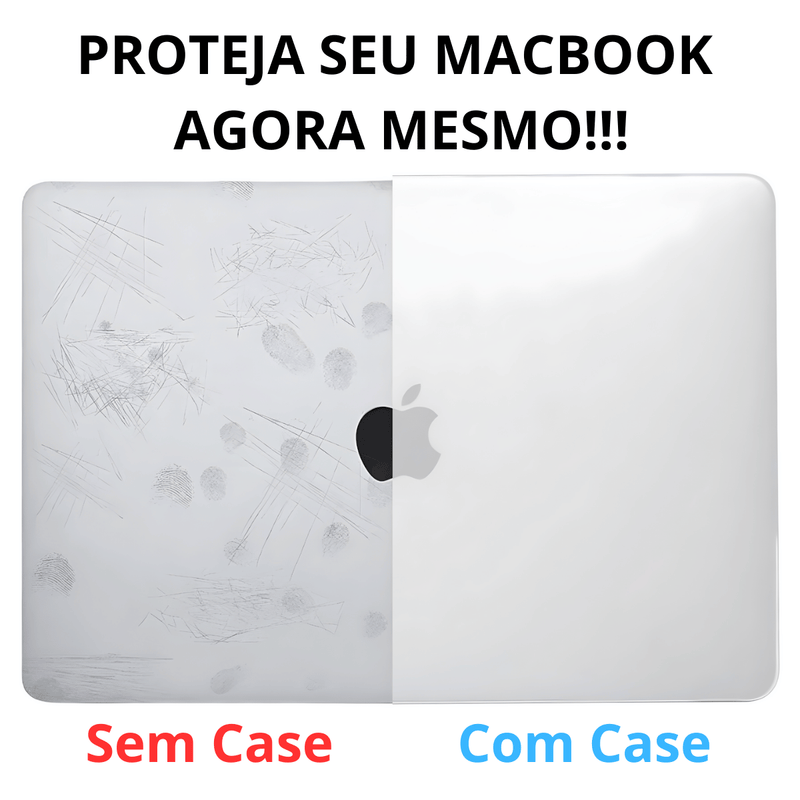 Capa Para MacBook Air 13 Pol Touch ID - Mod: M1 A2337/ A2179/ A1932 - 2018 até 2021