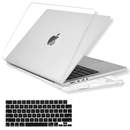 Kit Capa MacBook Pro 14.2 M2 e M3 + Película de Teclado Preta