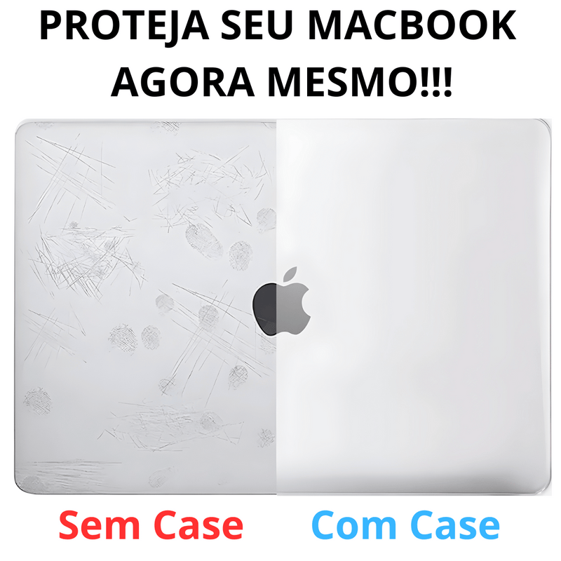 Capa Hard Case MacBook Pro 14.2 Pol. - Modelos: M1 A2442/ M2 A2779/ M3 A2919 A2992/ M4 A3112 A3185 A3401- Normal / Pro / Max (2021 ate 2025)