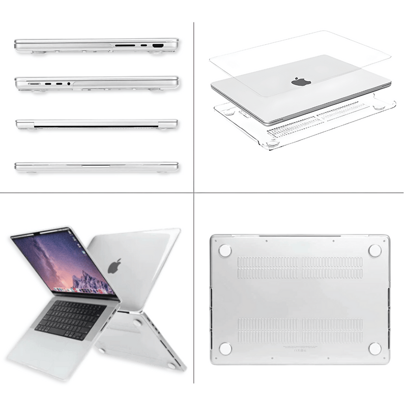 Capa Hard Case MacBook Pro 14.2 Pol. - Modelos: M1 A2442/ M2 A2779/ M3 A2919 A2992/ M4 A3112 A3185 A3401- Normal / Pro / Max (2021 ate 2025)