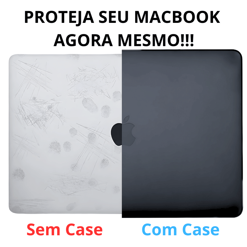 Capa Hard Case MacBook Pro 14.2 Pol. - Modelos: M1 A2442/ M2 A2779/ M3 A2919 A2992/ M4 A3112 A3185 A3401- Normal / Pro / Max (2021 ate 2025)