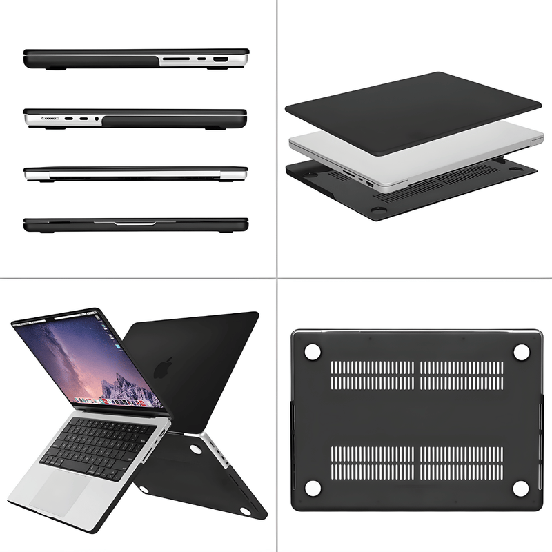 Capa Hard Case MacBook Pro 14.2 Pol. - Modelos: M1 A2442/ M2 A2779/ M3 A2919 A2992/ M4 A3112 A3185 A3401- Normal / Pro / Max (2021 ate 2025)