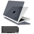 Kit Capa MacBook Pro 14.2 M2 e M3 + Película de Teclado Preta