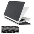 Kit Capa MacBook Pro 14.2 M2 e M3 + Película de Teclado Preta