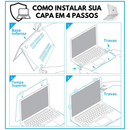 Capa Hard Case MacBook Air 15.3 Polegadas - Modelos: M2 A2941 / M3 A3114 / M4 A3241 (2023 até 2025+)