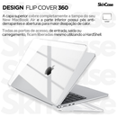 Capa SkinCase Para MacBook Air 13.6 Polegadas - Modelos: M2 A2681 / M3 A3113 Ano 2022 até 2025