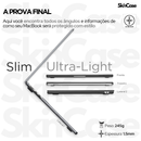 Kit Capa +Pel Teclado PRETO P/ MacBook Air 13.6Pol M2 M3 M4// A2681 A3113 A3240// 2022-2025