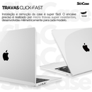 Kit Capa +Pel Teclado PRETO P/ MacBook Air 13.6Pol M2 M3 M4// A2681 A3113 A3240// 2022-2025