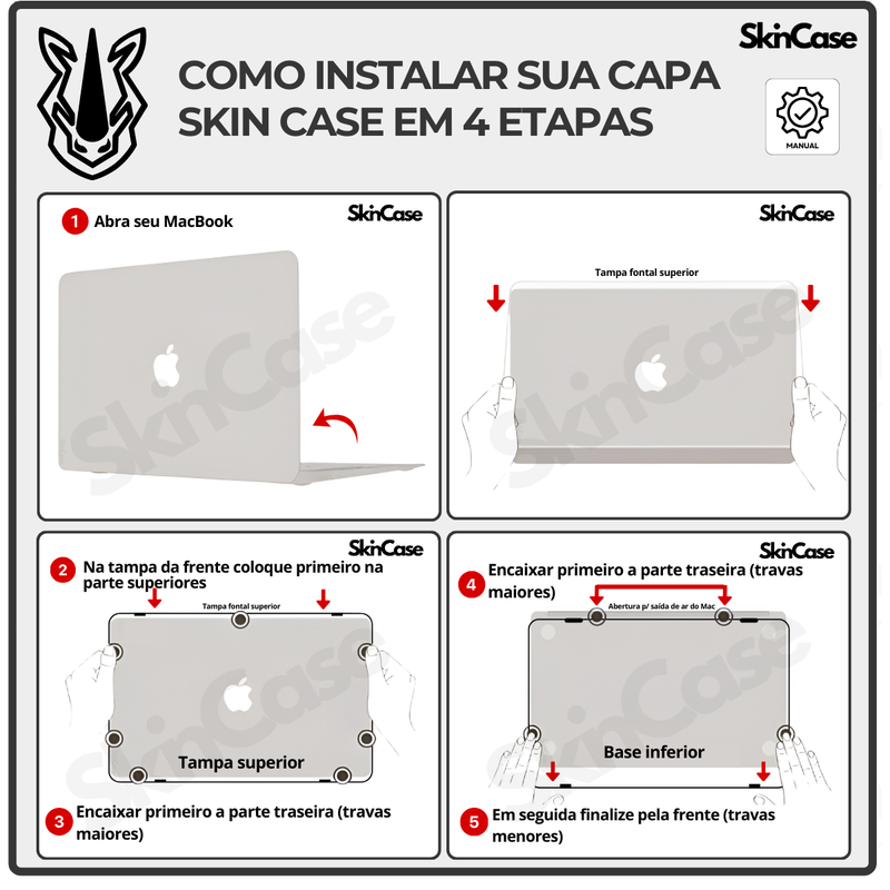 Kit Case A2681 + Neoprene Lisa Preta