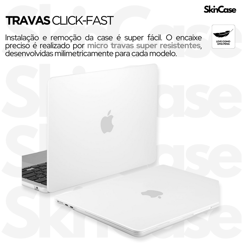 Capa Hard Case MacBook Air 15.3 Polegadas - Modelos: M2 A2941 / M3 A3114 / M4 A3241 (2023 até 2025+)