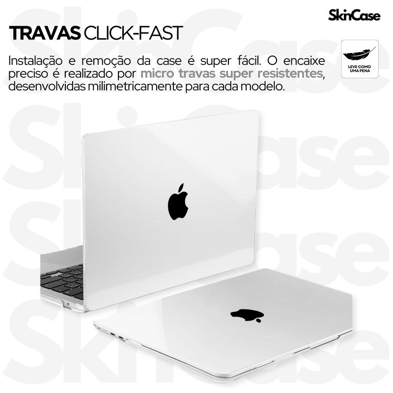 Capa Hard Case MacBook Air 15.3 Polegadas - Modelos: M2 A2941 / M3 A3114 / M4 A3241 (2023 até 2025+)