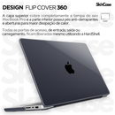 Capa Hard Case MacBook Pro 14.2 Pol. - Modelos: M1 A2442/ M2 A2779/ M3 A2919 A2992/ M4 A3112 A3185 A3401- Normal / Pro / Max (2021 ate 2025)