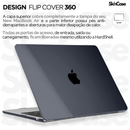 Kit Capa Para MacBook Air 15.3 Pol  M2 M3 M4 + Neoprene + Protetor de Teclado
