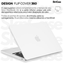 Kit Capa Para MacBook Air 15.3 Pol  M2 M3 M4 + Neoprene + Protetor de Teclado