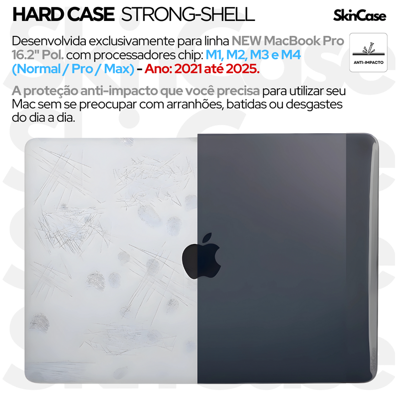 Kit Capa +Bag Neoprene P/ MacBook Pro 16.2 Pol M1 M2 M3 M4-A2485-2021-2025