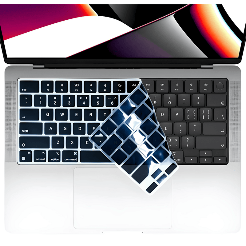 Protetor Teclado MacBook Pro 14.2 M2 e M3 Preto
