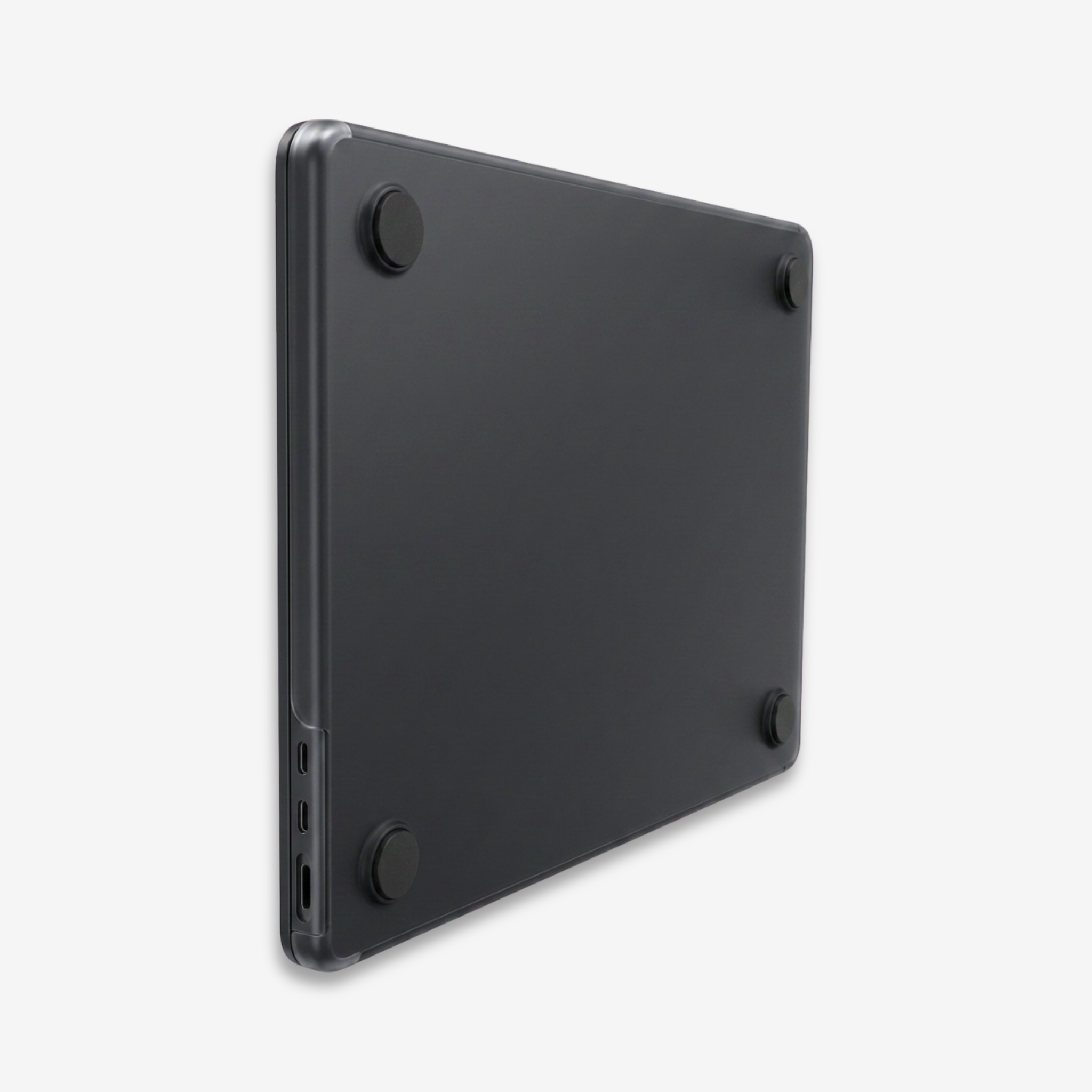 Capa HardShell Preto Fosco para MacBook Air 15 SkinCase #cor_preto fosco