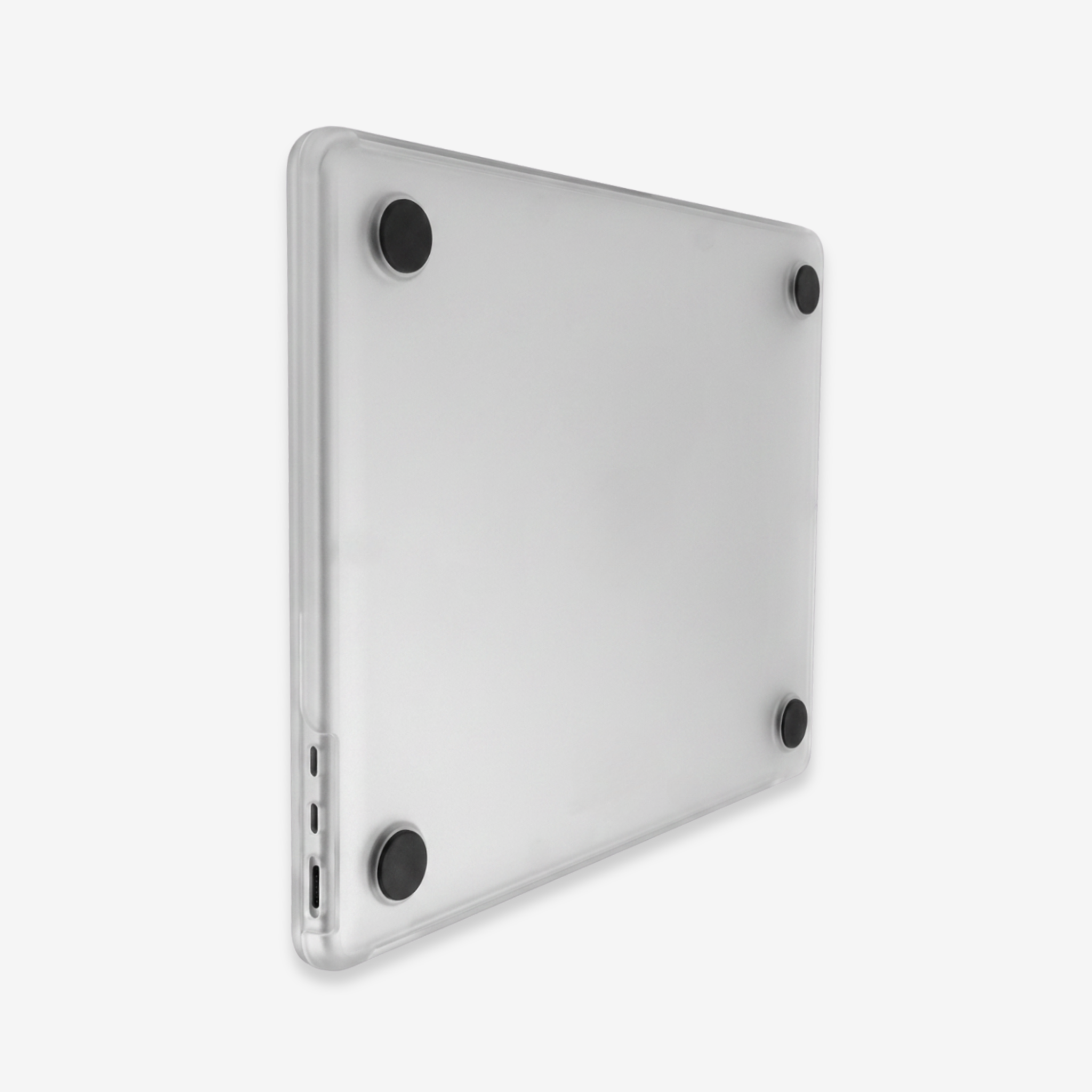Capa HardShell Transparente Cristal para MacBook Air 15 SkinCase #cor_transparente fosco