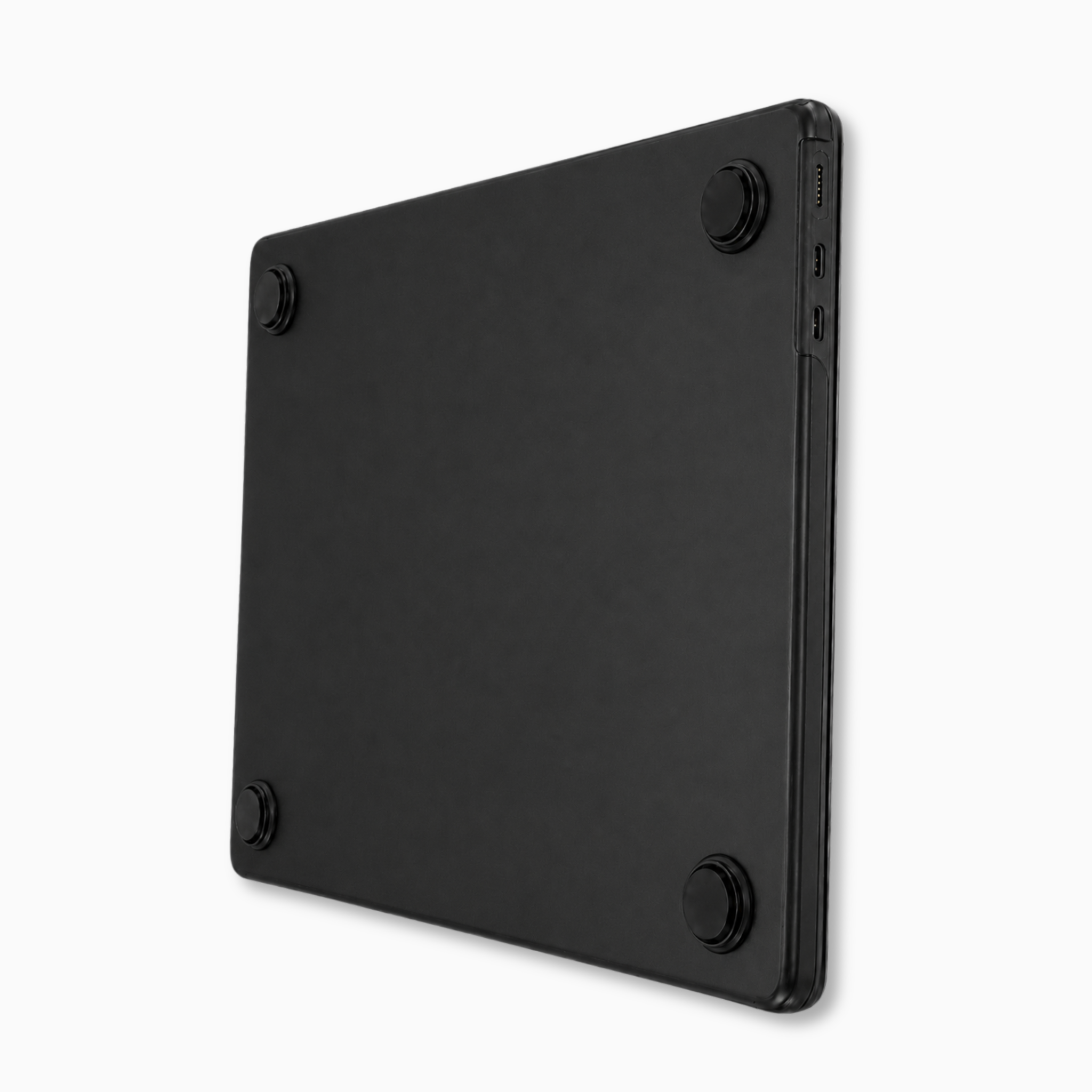Capa HardShell Preto Fosco para MacBook Air 13 SkinCase #cor_preto fosco