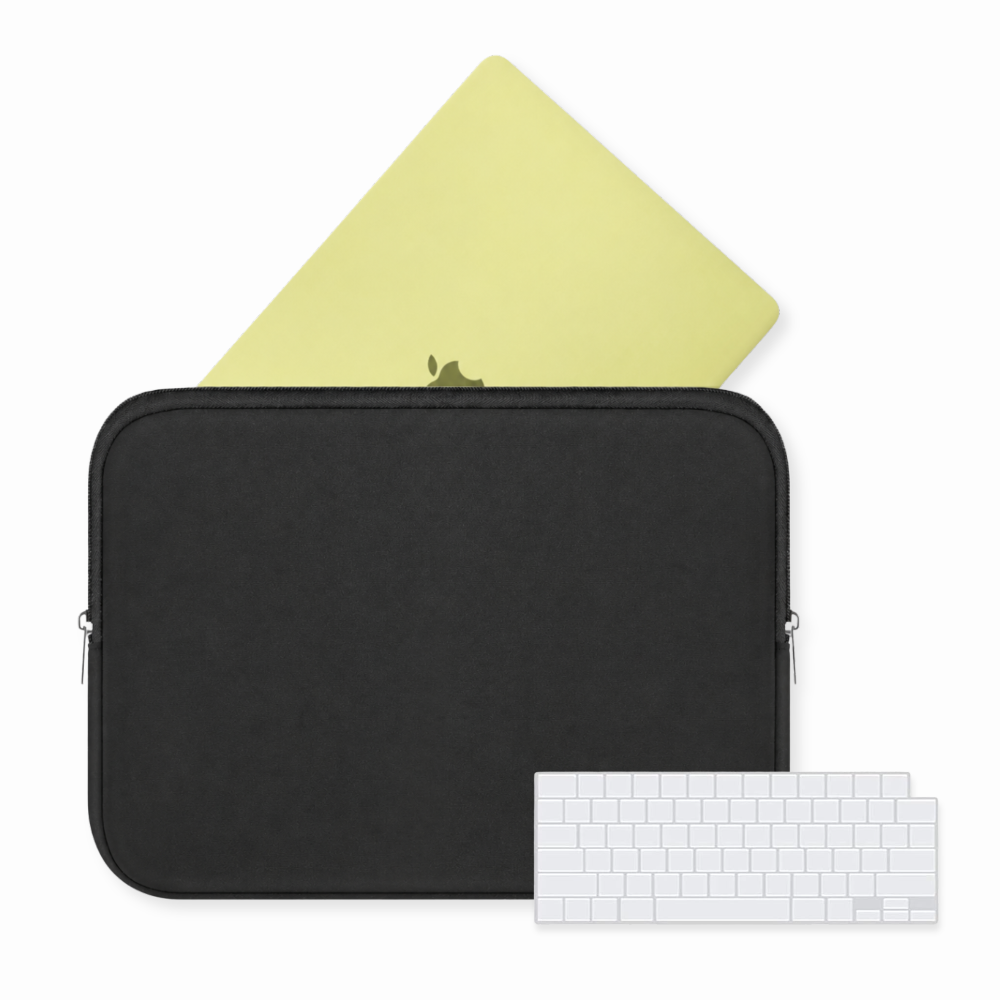 Kit SkinCase com Bag Neoprene Preta e Protetor de Teclado para MacBook Neo 13 