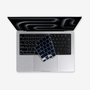 Protetor de Teclado Preto para MacBook Air 13, Air 15, Pro 14 e Pro 16 Padrão US SkinCase #cor_preto