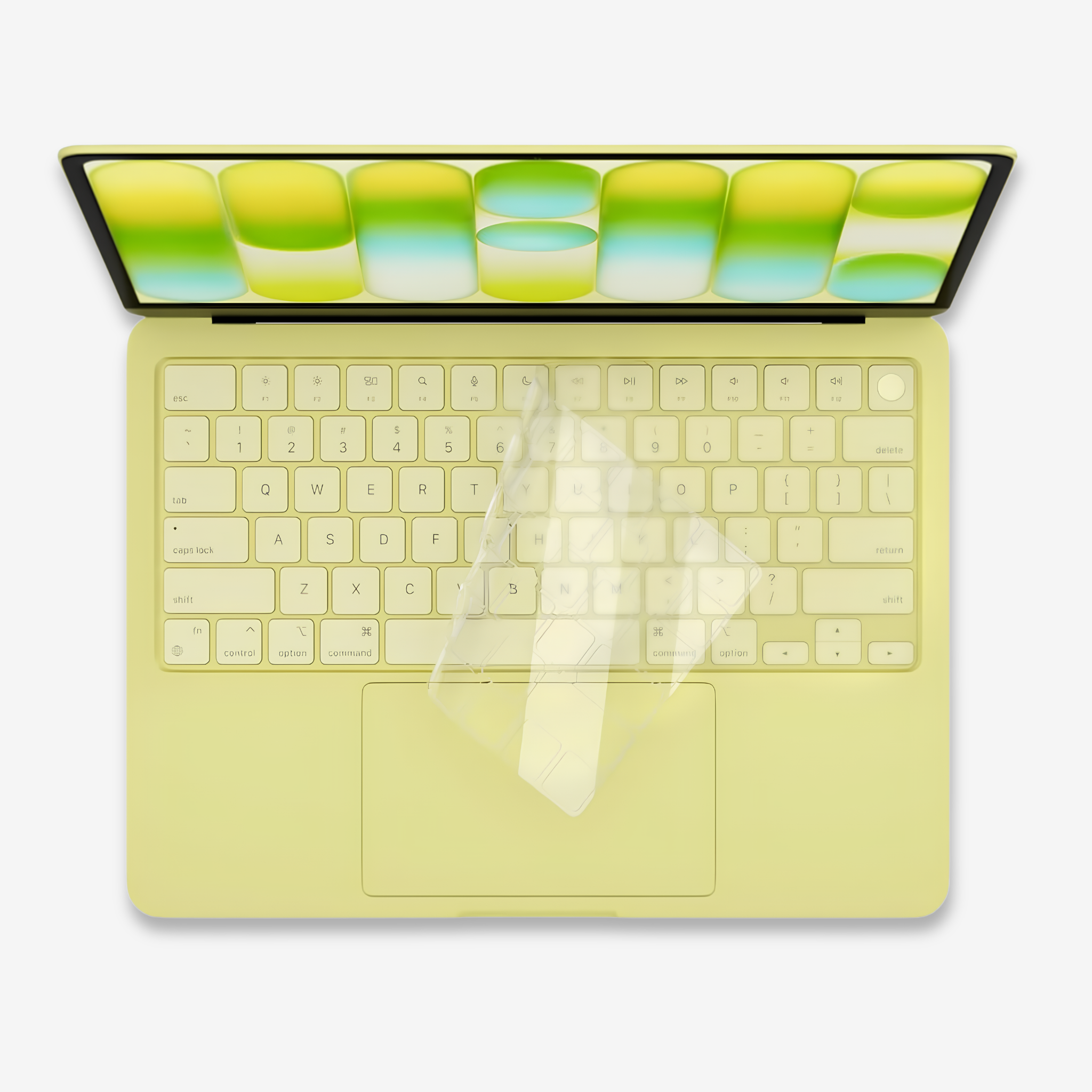 Protetor de teclado transparente para MacBook Neo 13 padrão US SkinCase
